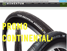 Tablet Screenshot of momentumvelo.com